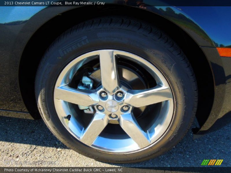 Blue Ray Metallic / Gray 2013 Chevrolet Camaro LT Coupe