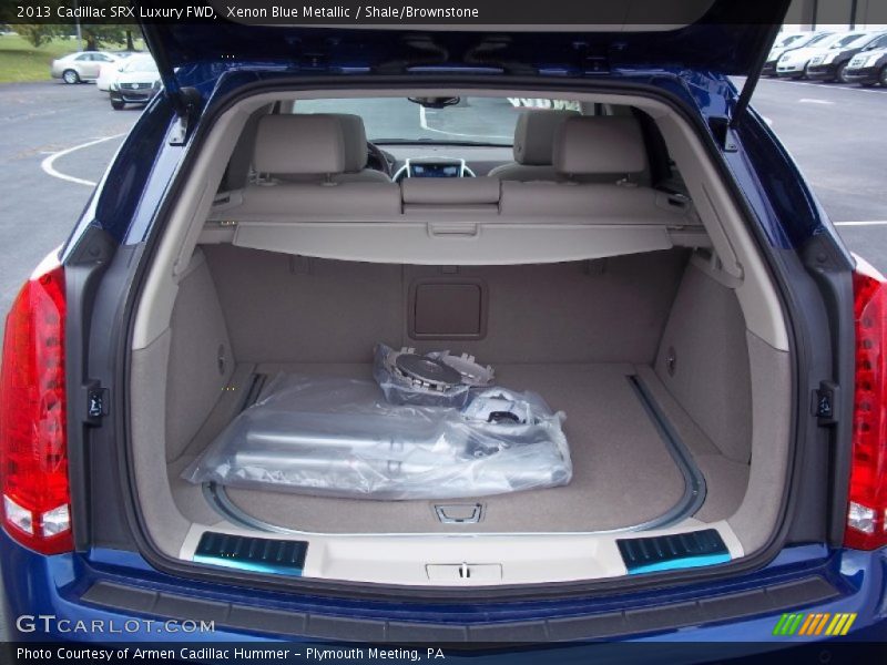 Xenon Blue Metallic / Shale/Brownstone 2013 Cadillac SRX Luxury FWD