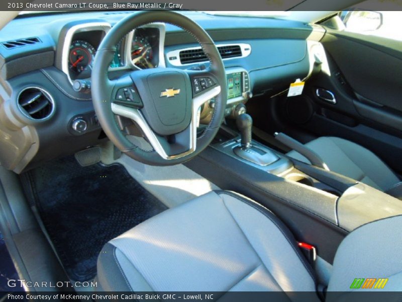 Blue Ray Metallic / Gray 2013 Chevrolet Camaro LT Coupe