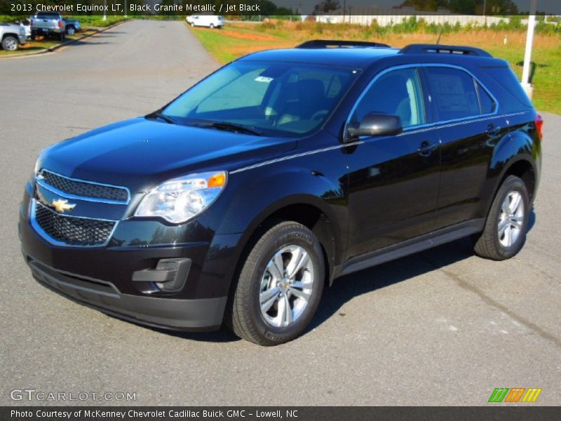 Black Granite Metallic / Jet Black 2013 Chevrolet Equinox LT