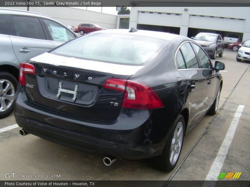 Saville Grey Metallic / Soft Beige 2013 Volvo S60 T5