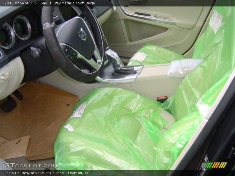 Saville Grey Metallic / Soft Beige 2013 Volvo S60 T5