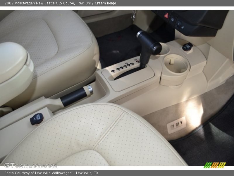 Red Uni / Cream Beige 2002 Volkswagen New Beetle GLS Coupe