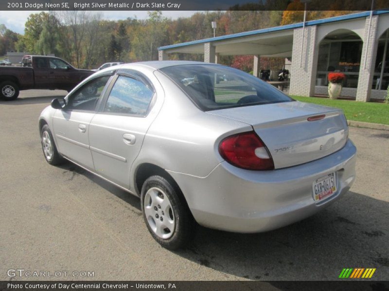 Bright Silver Metallic / Dark Slate Gray 2001 Dodge Neon SE
