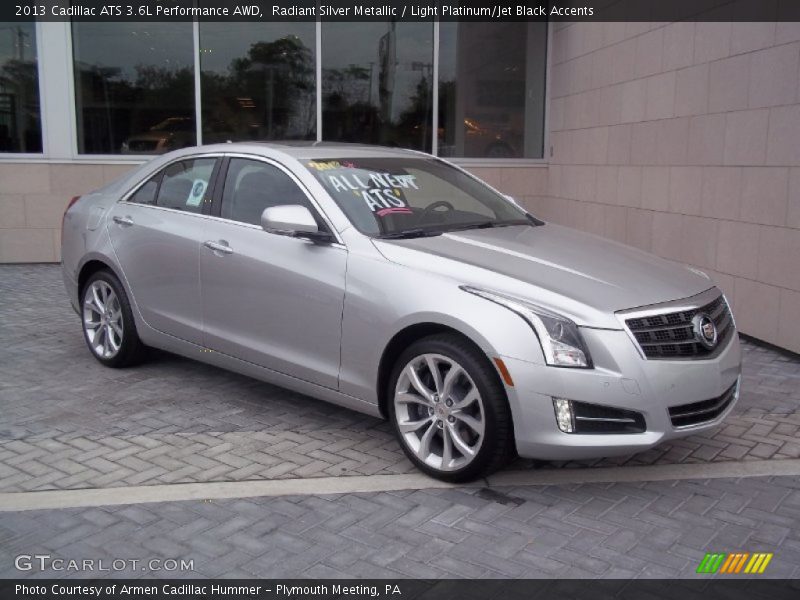 Front 3/4 View of 2013 ATS 3.6L Performance AWD