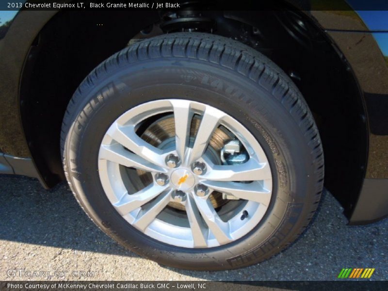 Black Granite Metallic / Jet Black 2013 Chevrolet Equinox LT