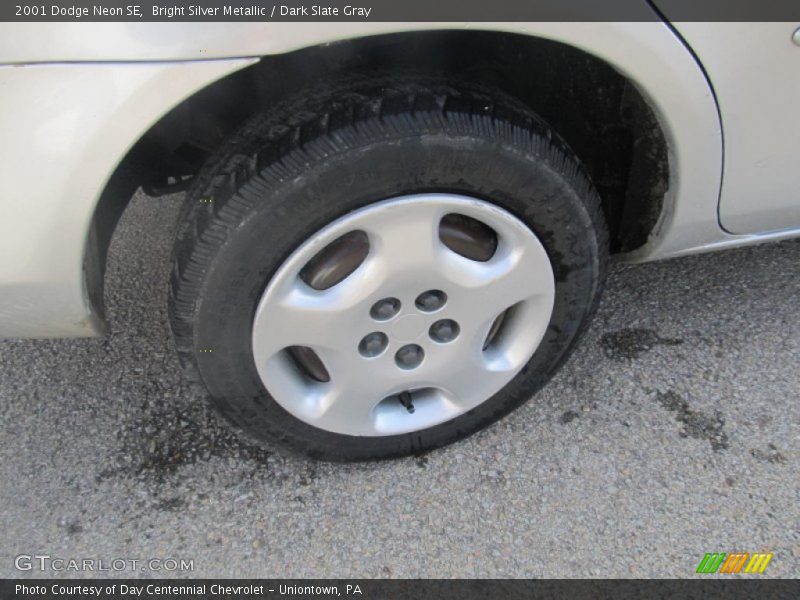 Bright Silver Metallic / Dark Slate Gray 2001 Dodge Neon SE