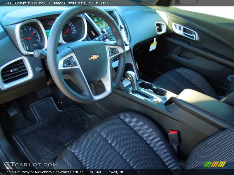 Black Granite Metallic / Jet Black 2013 Chevrolet Equinox LT