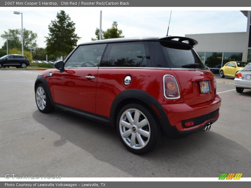 Chili Red / Rooster Red/Carbon Black 2007 Mini Cooper S Hardtop