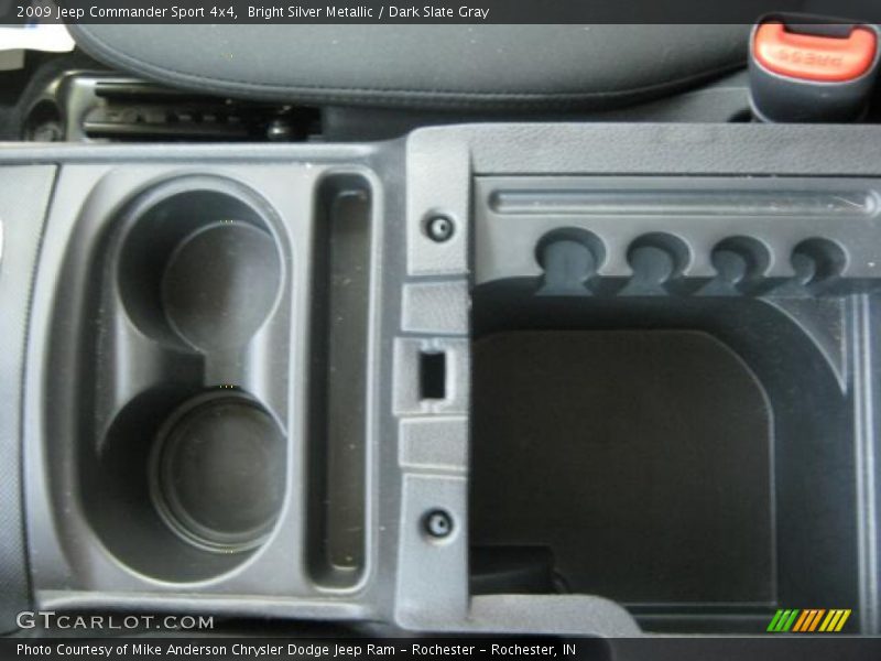 Bright Silver Metallic / Dark Slate Gray 2009 Jeep Commander Sport 4x4