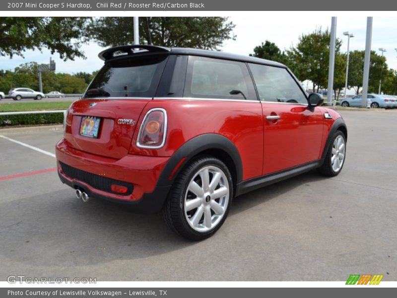 Chili Red / Rooster Red/Carbon Black 2007 Mini Cooper S Hardtop