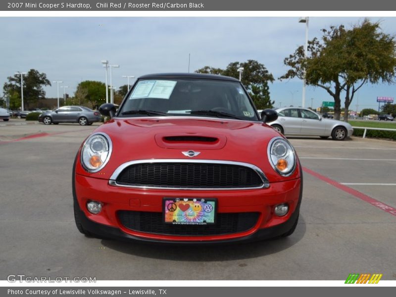 Chili Red / Rooster Red/Carbon Black 2007 Mini Cooper S Hardtop
