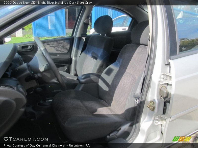 Bright Silver Metallic / Dark Slate Gray 2001 Dodge Neon SE