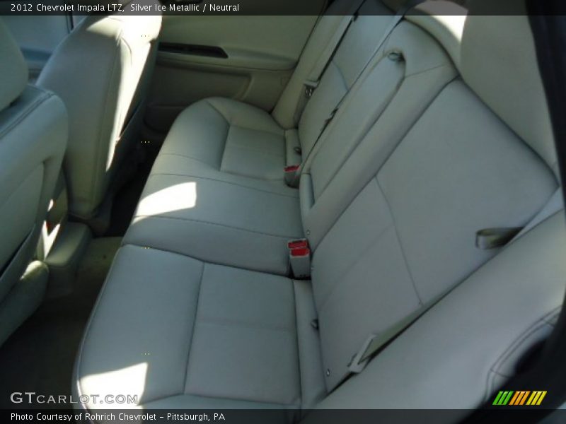 Silver Ice Metallic / Neutral 2012 Chevrolet Impala LTZ
