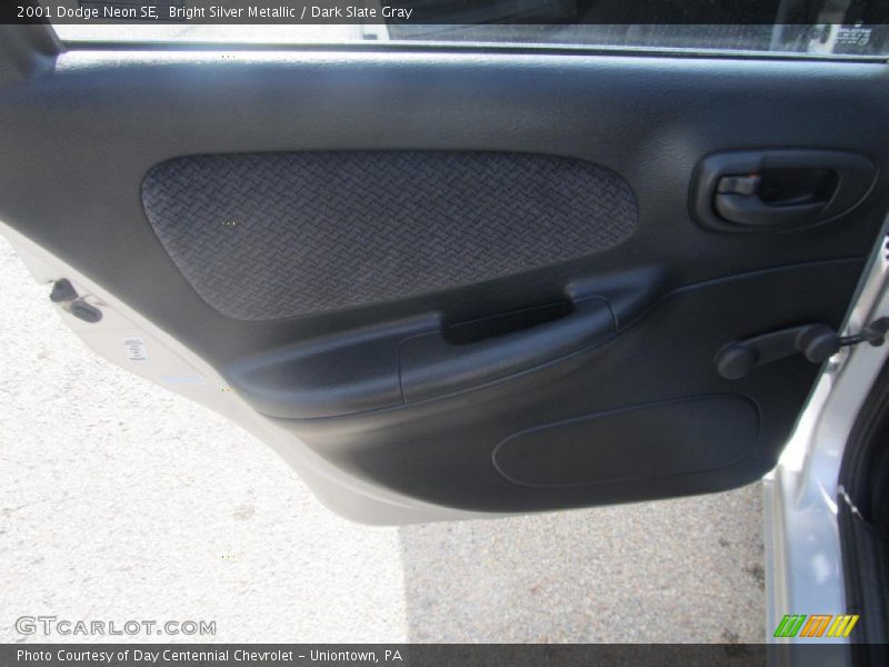 Bright Silver Metallic / Dark Slate Gray 2001 Dodge Neon SE