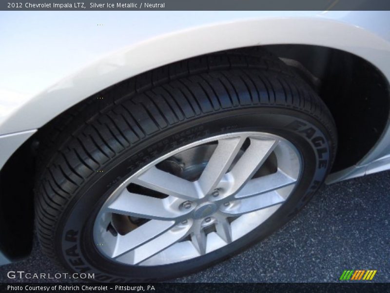 Silver Ice Metallic / Neutral 2012 Chevrolet Impala LTZ