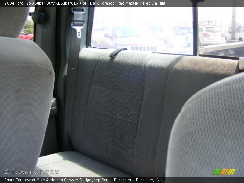 Dark Toreador Red Metallic / Medium Flint 2004 Ford F250 Super Duty XL SuperCab 4x4