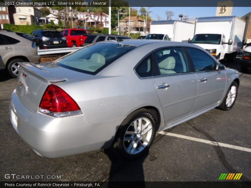 Silver Ice Metallic / Neutral 2012 Chevrolet Impala LTZ