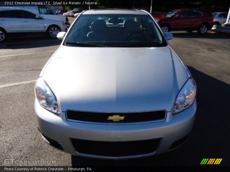 Silver Ice Metallic / Neutral 2012 Chevrolet Impala LTZ