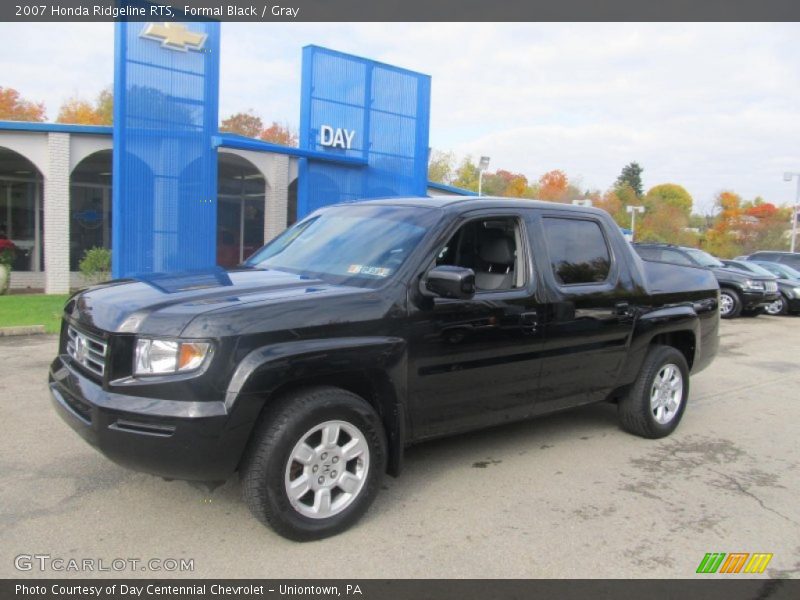 Formal Black / Gray 2007 Honda Ridgeline RTS