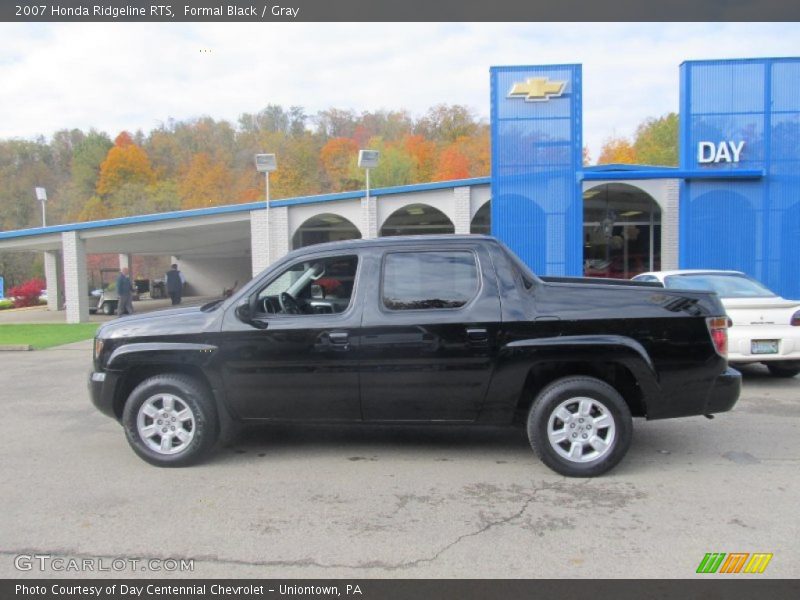 Formal Black / Gray 2007 Honda Ridgeline RTS