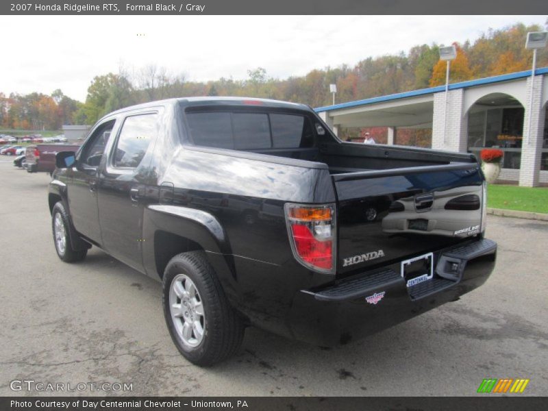 Formal Black / Gray 2007 Honda Ridgeline RTS