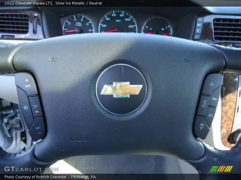 Silver Ice Metallic / Neutral 2012 Chevrolet Impala LTZ