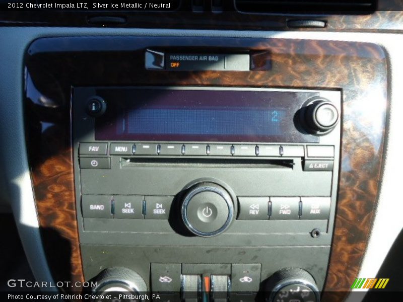 Silver Ice Metallic / Neutral 2012 Chevrolet Impala LTZ