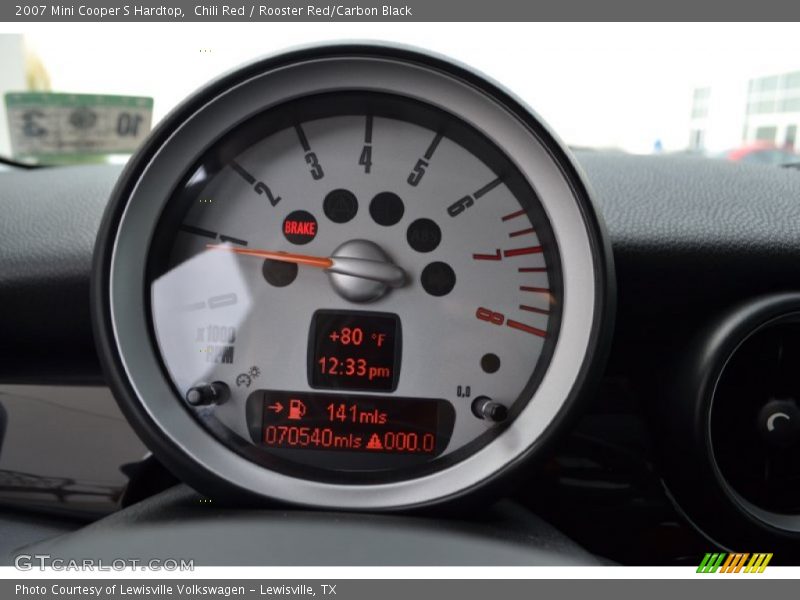 Chili Red / Rooster Red/Carbon Black 2007 Mini Cooper S Hardtop
