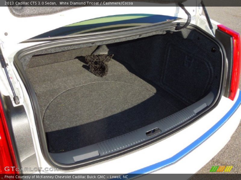 White Diamond Tricoat / Cashmere/Cocoa 2013 Cadillac CTS 3.0 Sedan