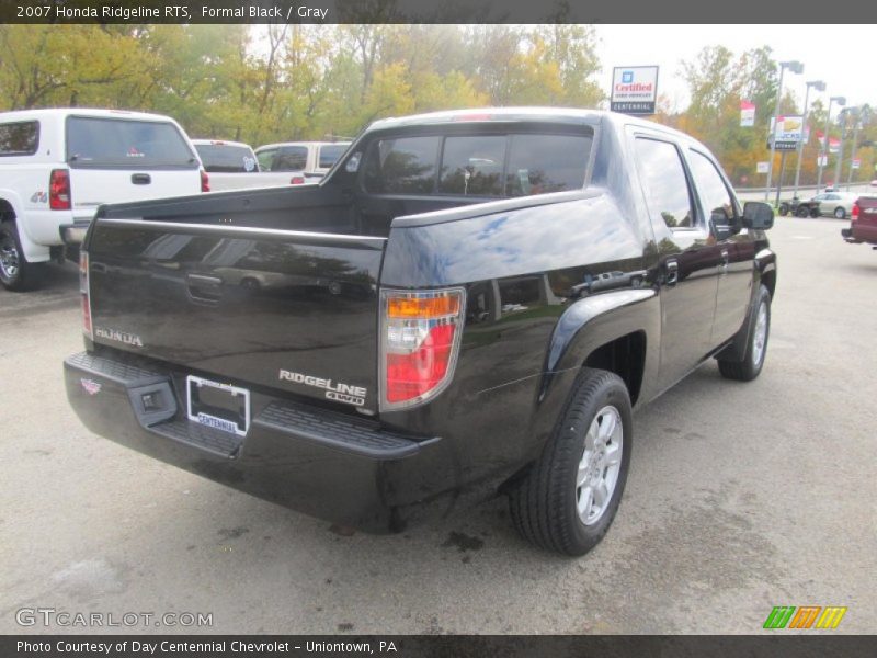Formal Black / Gray 2007 Honda Ridgeline RTS
