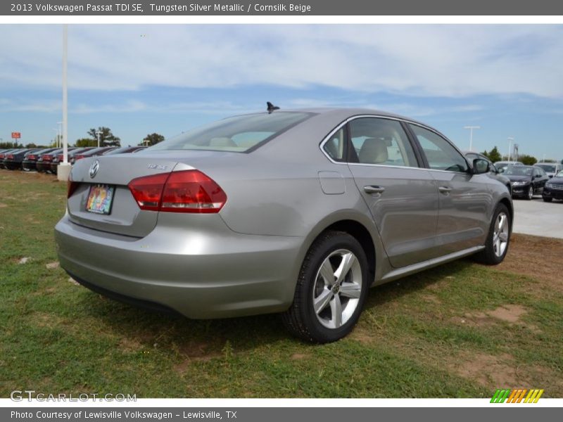 Tungsten Silver Metallic / Cornsilk Beige 2013 Volkswagen Passat TDI SE