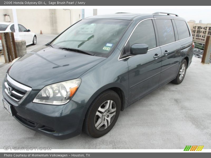 Sage Brush Pearl / Ivory 2006 Honda Odyssey EX-L