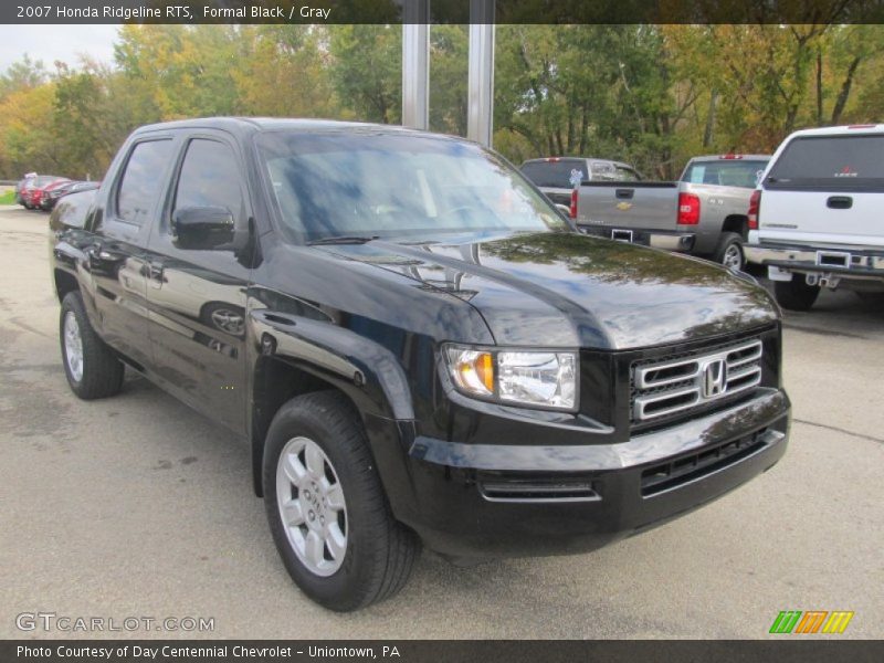 Formal Black / Gray 2007 Honda Ridgeline RTS