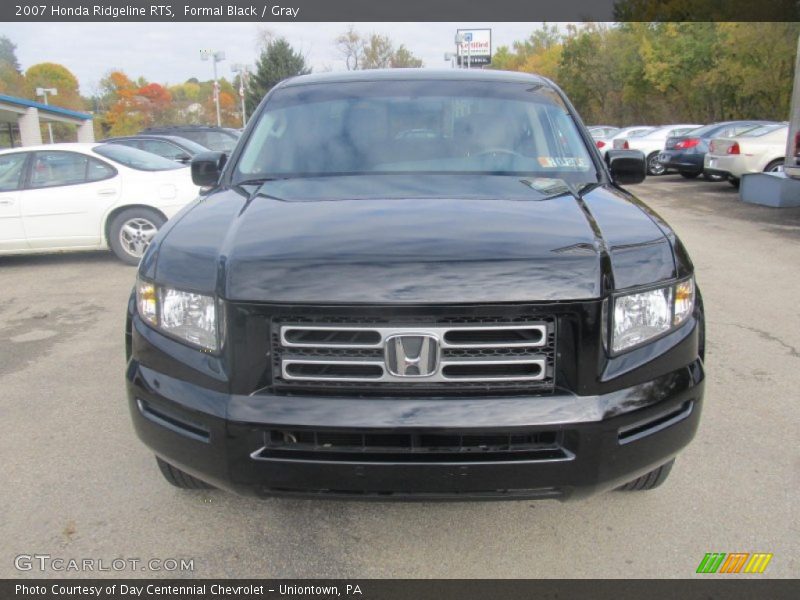 Formal Black / Gray 2007 Honda Ridgeline RTS