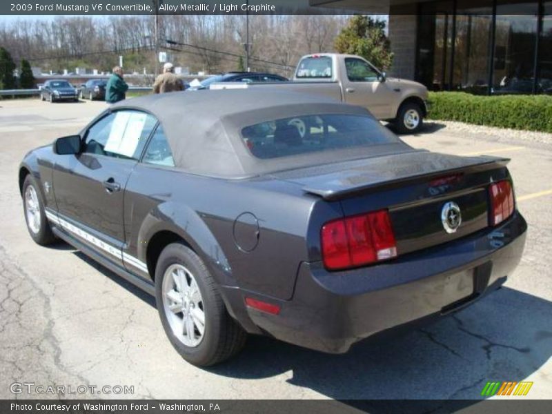 Alloy Metallic / Light Graphite 2009 Ford Mustang V6 Convertible