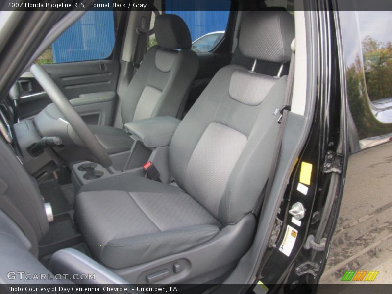 Formal Black / Gray 2007 Honda Ridgeline RTS