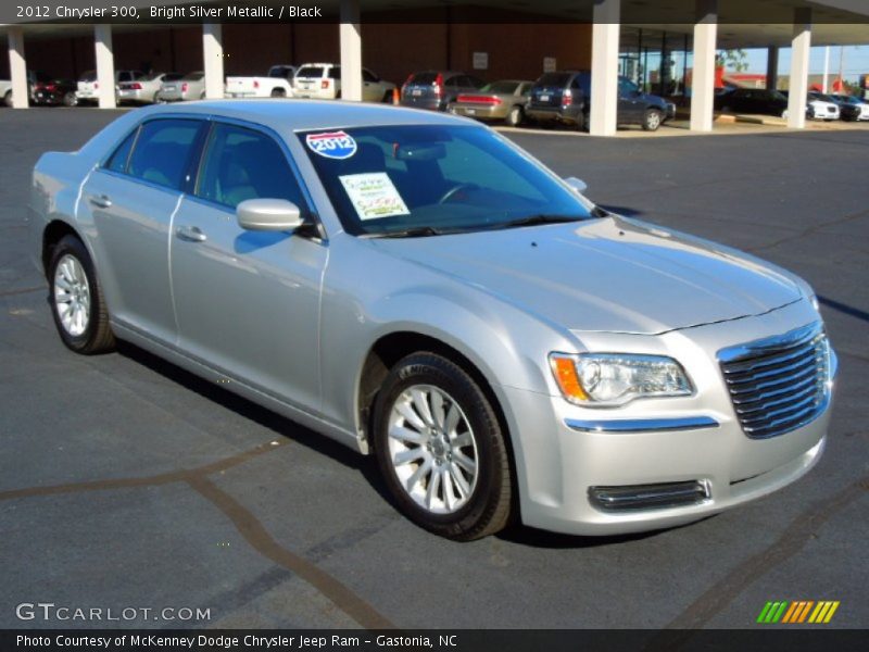 Bright Silver Metallic / Black 2012 Chrysler 300