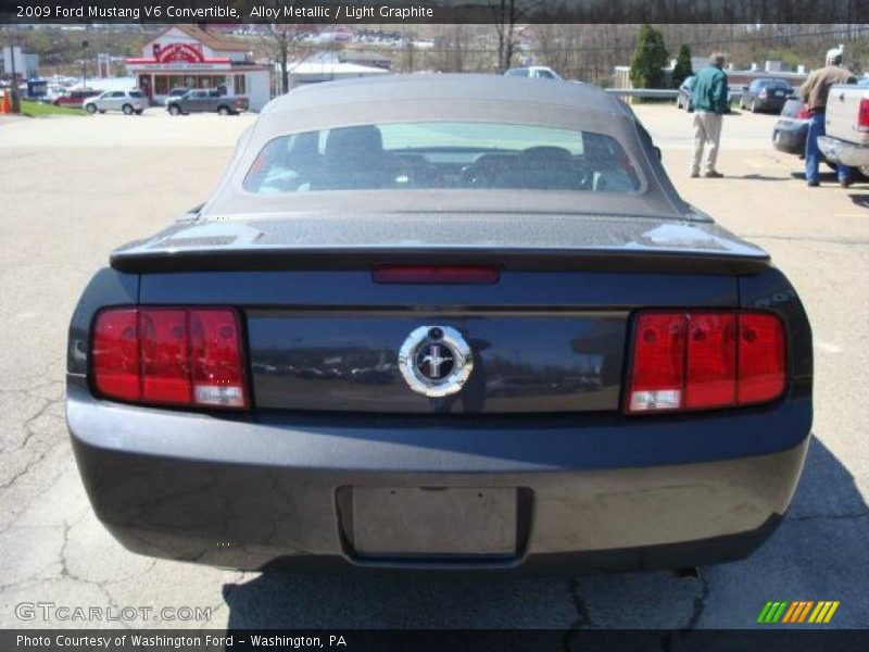 Alloy Metallic / Light Graphite 2009 Ford Mustang V6 Convertible
