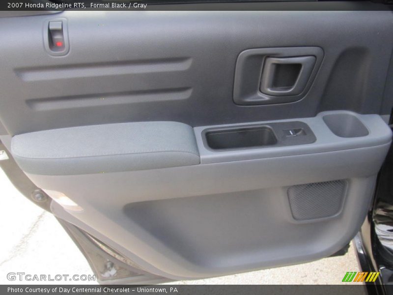Formal Black / Gray 2007 Honda Ridgeline RTS