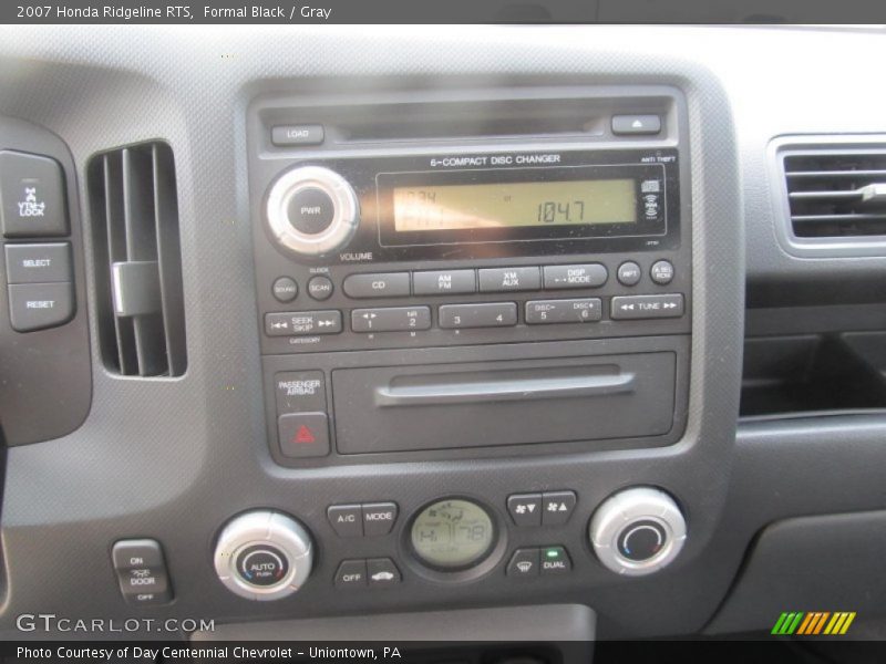 Formal Black / Gray 2007 Honda Ridgeline RTS