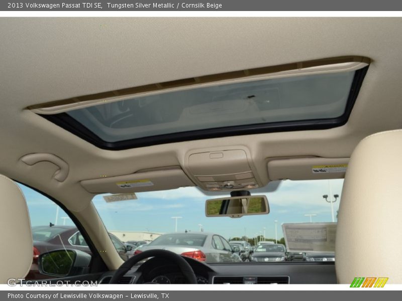 Tungsten Silver Metallic / Cornsilk Beige 2013 Volkswagen Passat TDI SE
