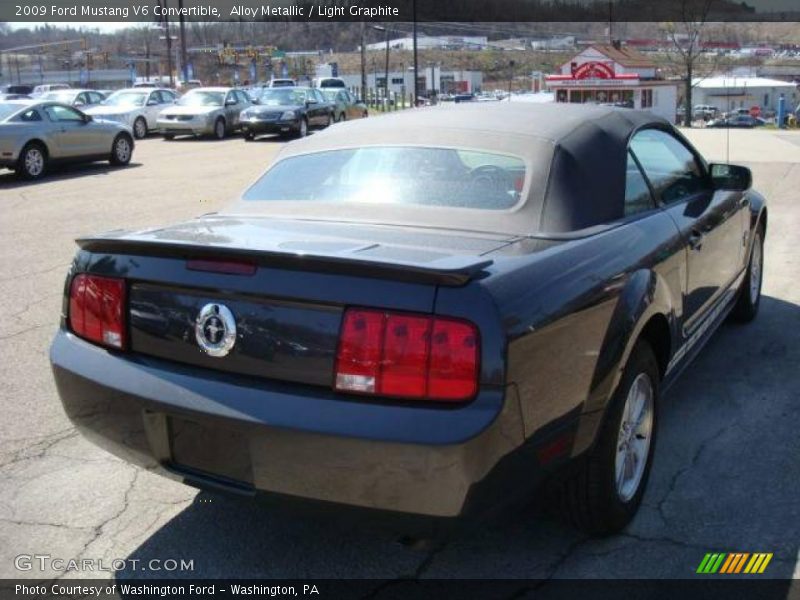 Alloy Metallic / Light Graphite 2009 Ford Mustang V6 Convertible