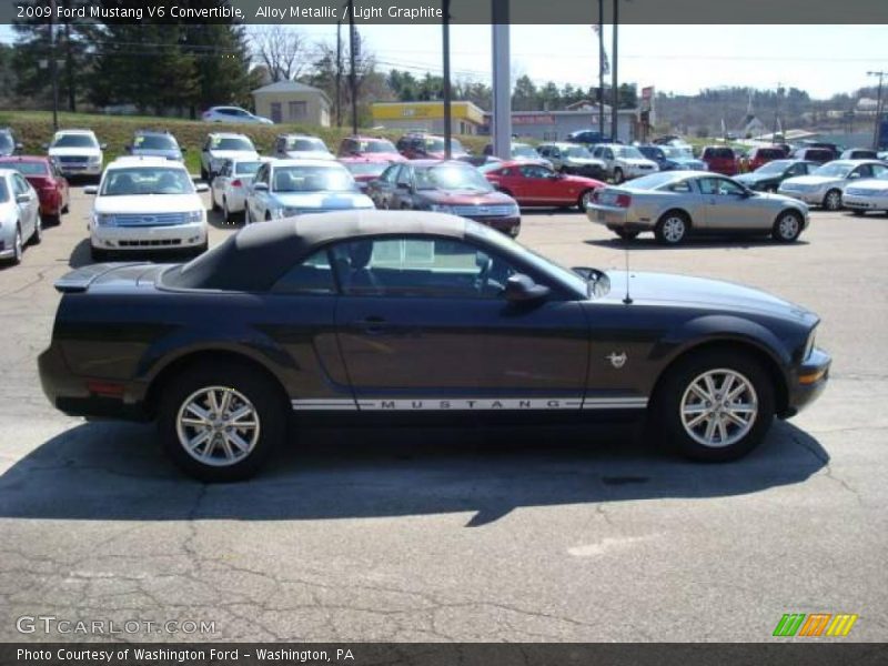 Alloy Metallic / Light Graphite 2009 Ford Mustang V6 Convertible