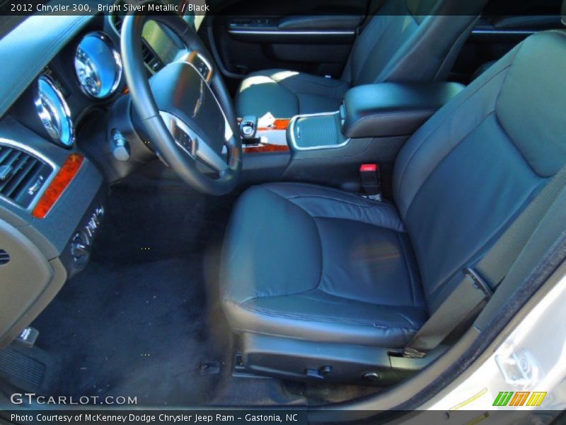 Bright Silver Metallic / Black 2012 Chrysler 300