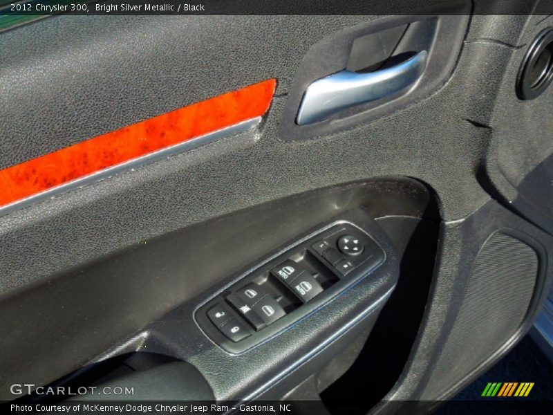 Bright Silver Metallic / Black 2012 Chrysler 300