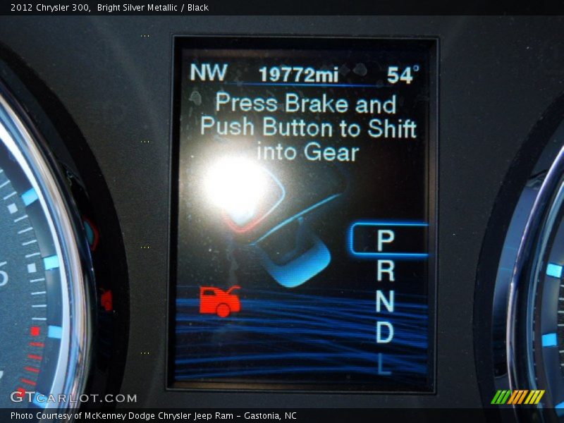 Bright Silver Metallic / Black 2012 Chrysler 300