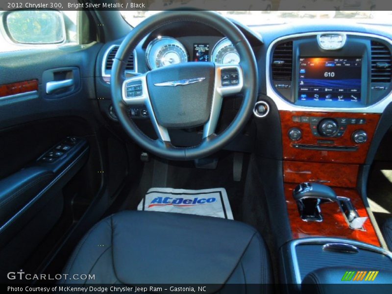 Bright Silver Metallic / Black 2012 Chrysler 300