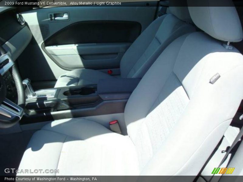 Alloy Metallic / Light Graphite 2009 Ford Mustang V6 Convertible