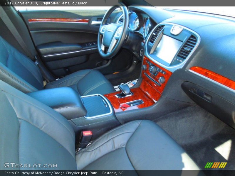 Bright Silver Metallic / Black 2012 Chrysler 300
